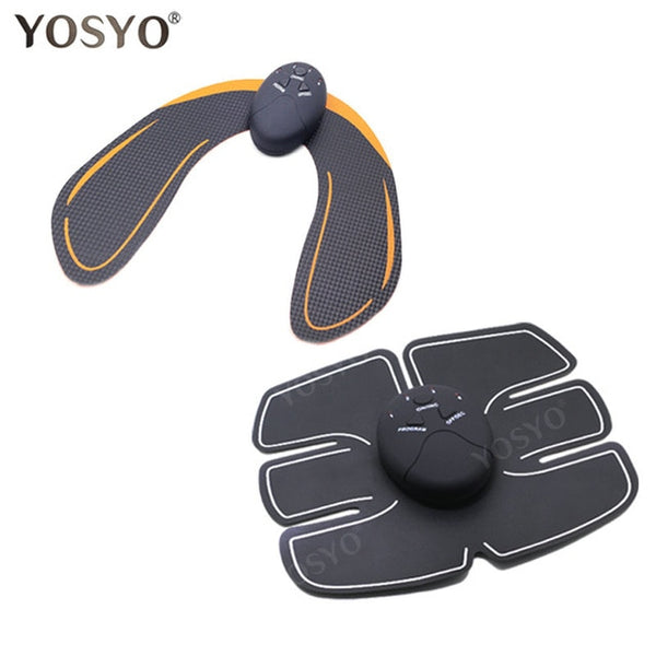 Wireless Muscle Stimulator Trainer Smart Fitness Abdominal Training Electric Weight Loss Stickers Body Slimming