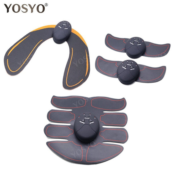 Wireless Muscle Stimulator Trainer Smart Fitness Abdominal Training Electric Weight Loss Stickers Body Slimming